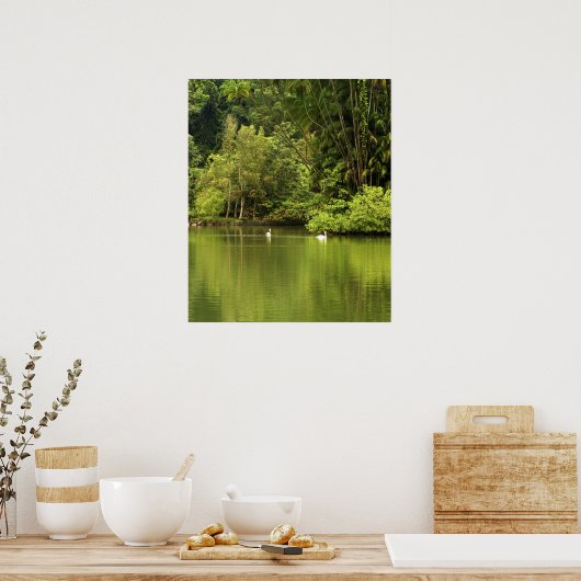 Green Lake Poster (Küche)