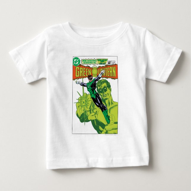Green Lantern - Action Comic Cover Baby T-shirt (Vorderseite)