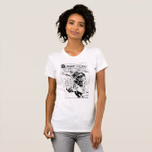 Green Lantern - Action Comic Cover, Black and Whit T-Shirt (Vorne ganz)
