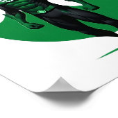 Green Lantern character image Poster (Ecke)
