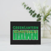 Green Lantern - Emerald Dawn Logo Postkarte (Stehend Vorderseite)