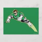 Green Lantern Energy Beam Postkarte (Vorderseite)