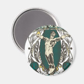 Green Lantern - "Fearless" Poster Magnet (Vorderseite/Rückseite)