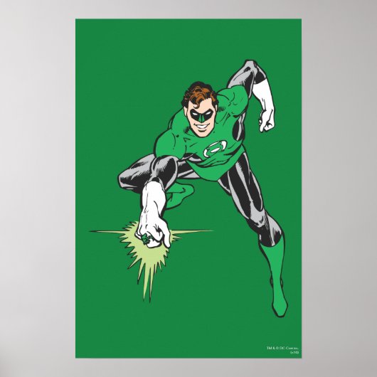 Green Lantern Fight Poster (Vorne)