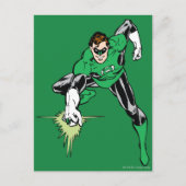 Green Lantern Fight Postkarte (Vorderseite)