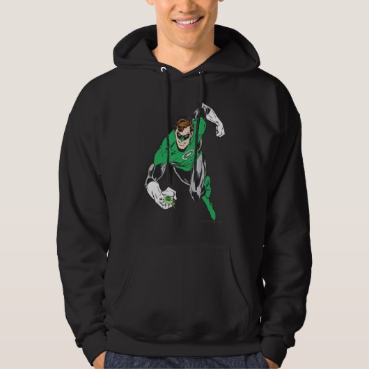 Green Lantern Fly Forward Hoodie (Vorderseite)
