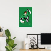 Green Lantern Fly Forward Poster (Heimbüro)