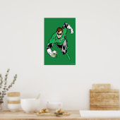 Green Lantern Fly Forward Poster (Küche)