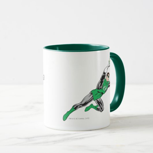 Green Lantern Fly Right Tasse (VorderseiteRechts)
