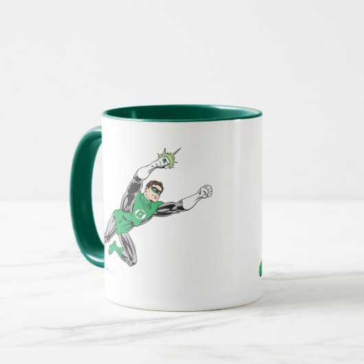 Green Lantern Fly Right Tasse (Vorderseite Links)
