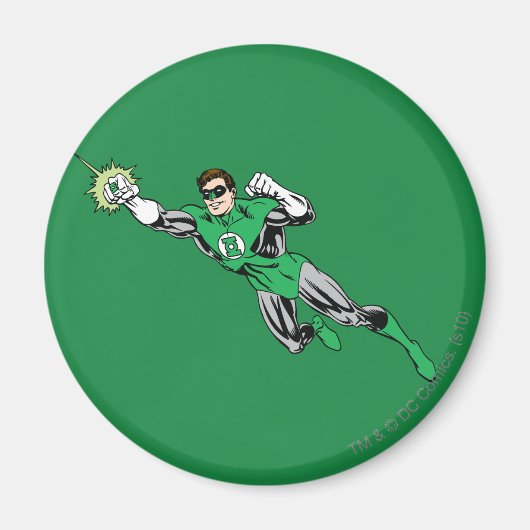 Green Lantern Fly Verlassen 2 Magnet (Vorne)