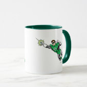 Green Lantern Fly Verlassen 2 Tasse (VorderseiteRechts)