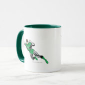 Green Lantern Fly Verlassen 2 Tasse (Vorderseite Links)