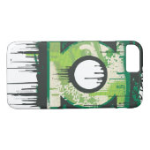 Green Lantern Graffiti Symbol Case-Mate iPhone Hülle (Rückseite (Horizontal))