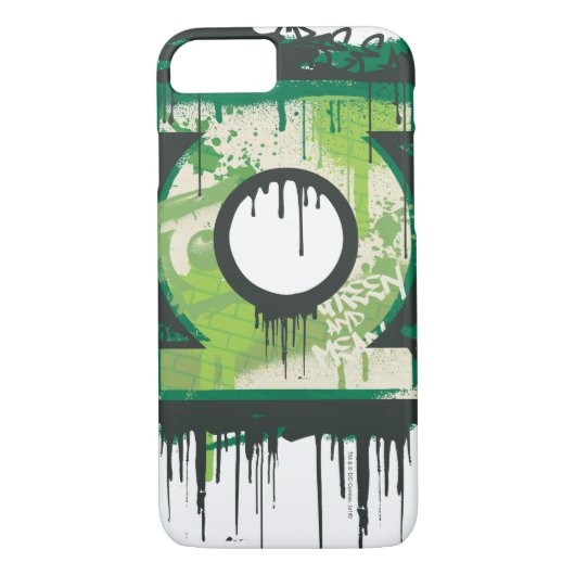 Green Lantern Graffiti Symbol Case-Mate iPhone Hülle (Rückseite)
