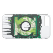 Green Lantern Graffiti Symbol Case-Mate iPhone Hülle (Rückseite (Horizontal))
