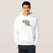 Green Lantern Graffiti-Zeichen Hoodie (Vorne ganz)