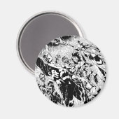 Green Lantern Group Magnet (Vorderseite/Rückseite)