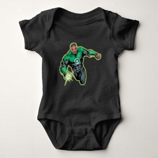 Green Lantern John Stewart Baby Strampler (Vorderseite)