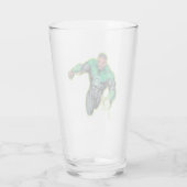 Green Lantern John Stewart Glas (Rückseite)