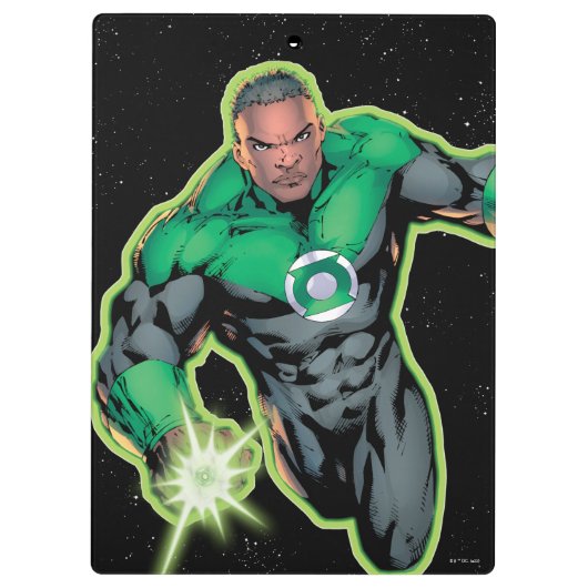 Green Lantern John Stewart Klemmbrett (Rückseite)