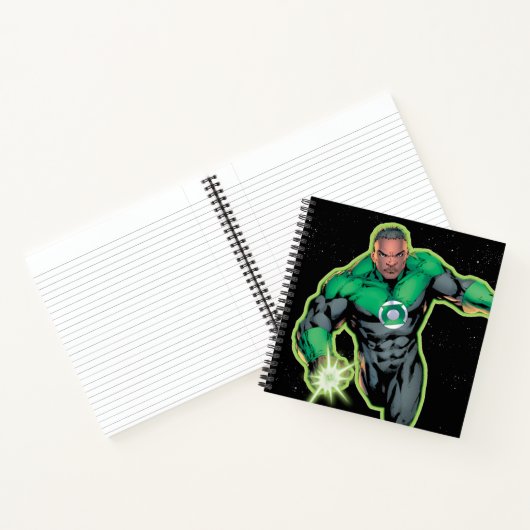 Green Lantern John Stewart Notizblock (Innenseite)