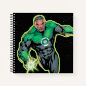 Green Lantern John Stewart Notizblock (Vorderseite)