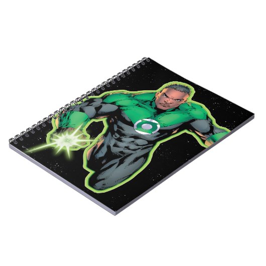 Green Lantern John Stewart Notizblock (Linke Seite)
