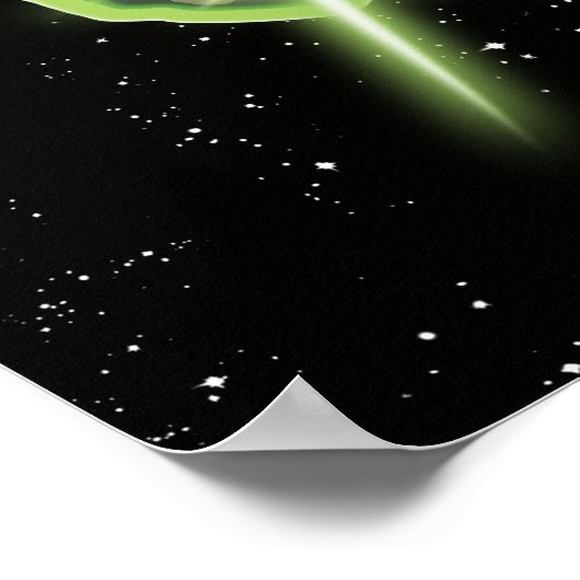 Green Lantern John Stewart Poster (Ecke)