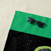 Green Lantern John Stewart Strandtuch (Beispiel)