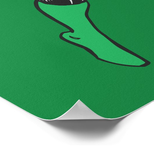 Green Lantern Jump Poster (Ecke)