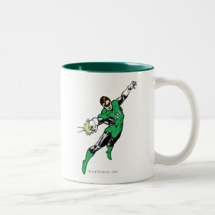 Green Lantern Jump Zweifarbige Tasse