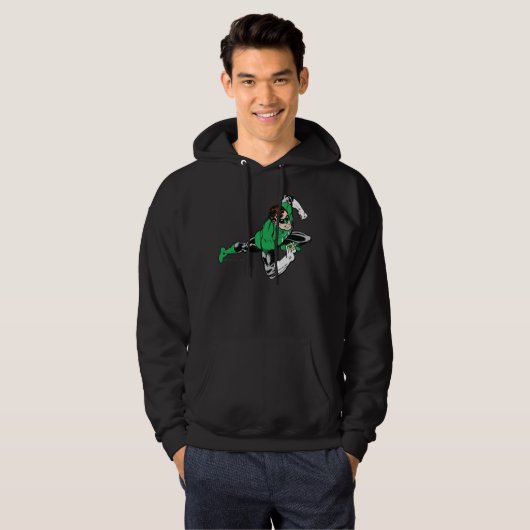 Green Lantern Leap Rechts Hoodie (Vorne ganz)