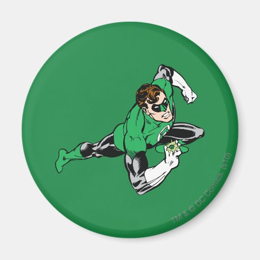 Green Lantern Leap Rechts Magnet (Vorne)