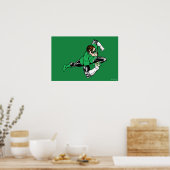 Green Lantern Leap Rechts Poster (Küche)