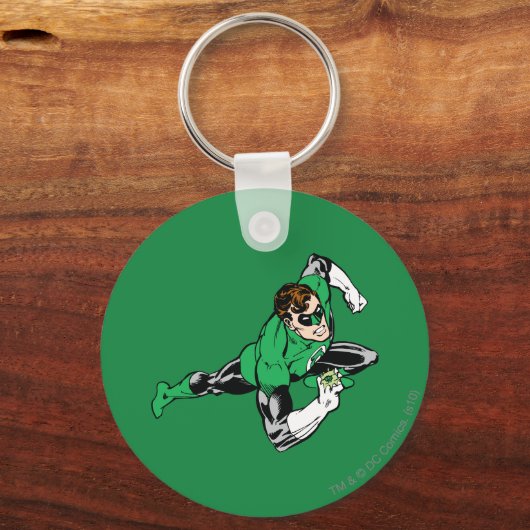 Green Lantern Leap Rechts Schlüsselanhänger (Vorderseite)