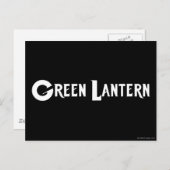 Green Lantern Logo 10 Postkarte (Vorne/Hinten)