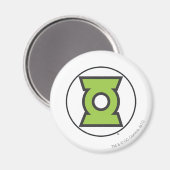 Green Lantern Logo 11 Magnet (Vorderseite/Rückseite)