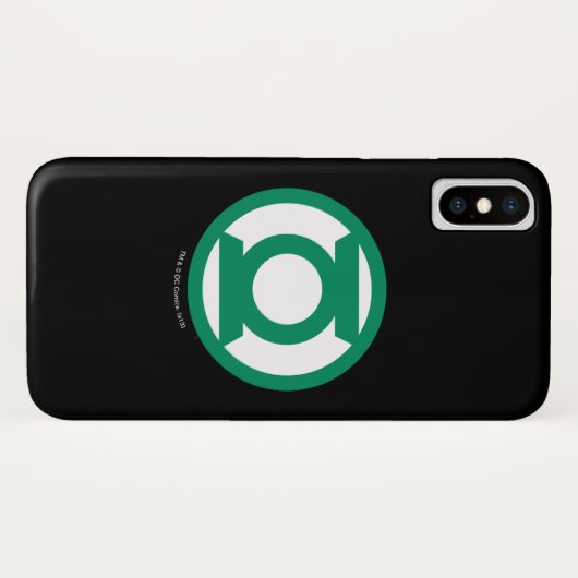 Green Lantern Logo 13 Case-Mate iPhone Hülle (Rückseite (Horizontal))