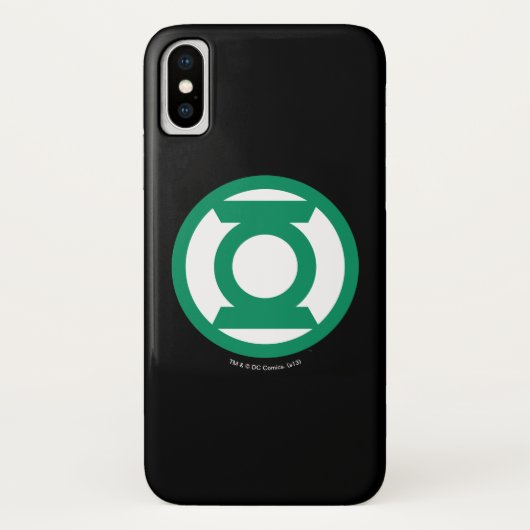 Green Lantern Logo 13 Case-Mate iPhone Hülle (Rückseite)
