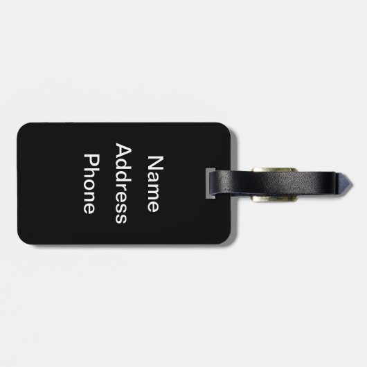 Green Lantern Logo 13 Gepäckanhänger (Rückseite horizontal)