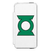 Green Lantern Logo 15 Incipio iPhone Geldbeutel-Hülle (Folio Vorderseite)