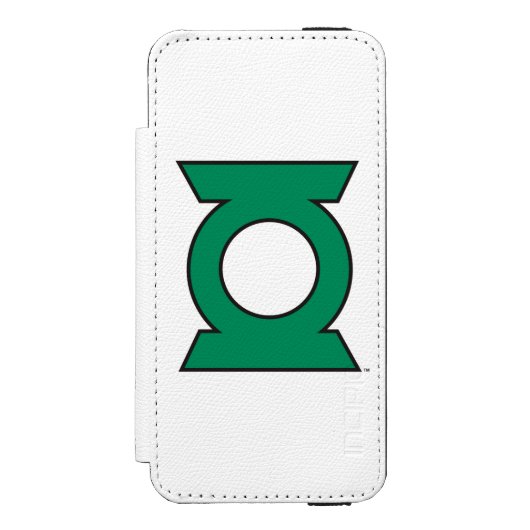 Green Lantern Logo 15 Incipio iPhone Geldbeutel-Hülle (Folio Vorderseite)