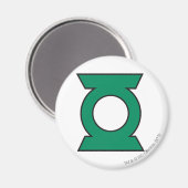 Green Lantern Logo 15 Magnet (Vorderseite/Rückseite)