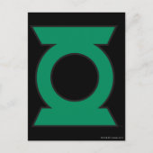 Green Lantern Logo 15 Postkarte (Vorderseite)