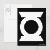 Green Lantern Logo 16 Postkarte (Vorne/Hinten)