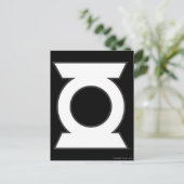 Green Lantern Logo 16 Postkarte (Stehend Vorderseite)