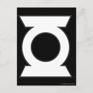 Green Lantern Logo 16 Postkarte