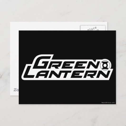 Green Lantern Logo 1 Postkarte (Vorne/Hinten)