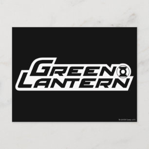 Green Lantern Logo 1 Postkarte